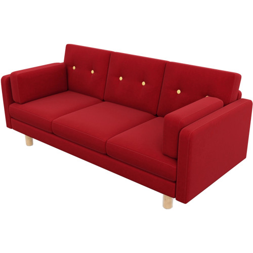 Диван прямой Ингвар Б Plush Red
