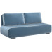 Диван прямой Лаки Plush Blue