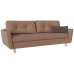 Диван прямой Норфолк Plush Light Brown