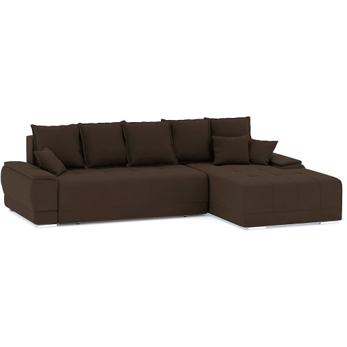Диван угловой Nordviks (Модерн) Plush Brown