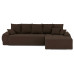 Диван угловой Nordviks (Модерн) Plush Brown