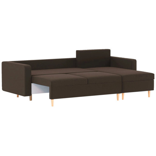 Диван угловой Белфаст Plush Brown