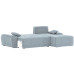 Диван угловой Nordviks Мини (Модерн) Plush Light Grey
