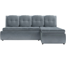 Диван угловой Кормак Велюр Grey