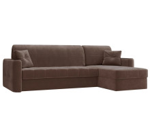 Диван угловой Ницца Plush Brown