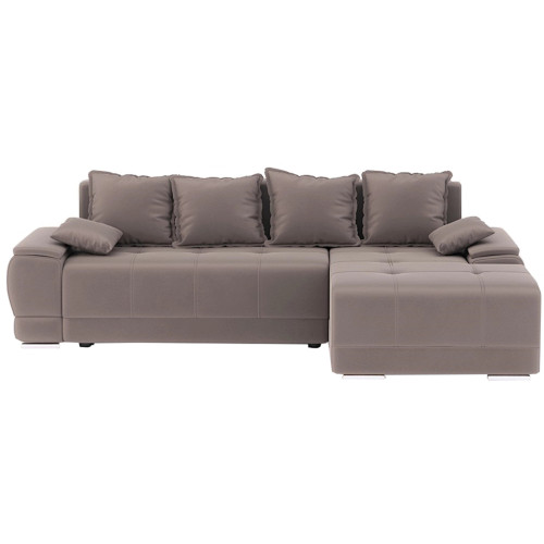 Диван угловой Nordviks Мини (Модерн) Plush Light Brown
