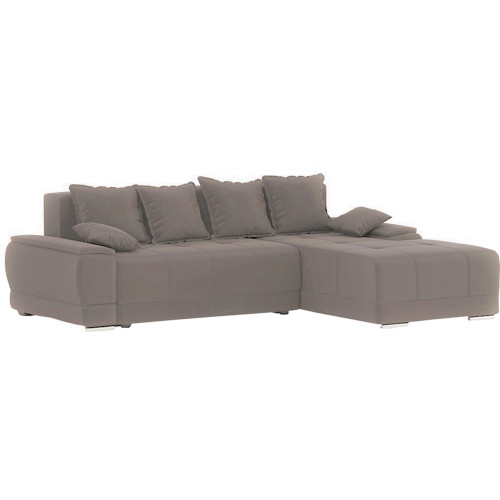 Диван угловой Nordviks Мини (Модерн) Plush Light Brown