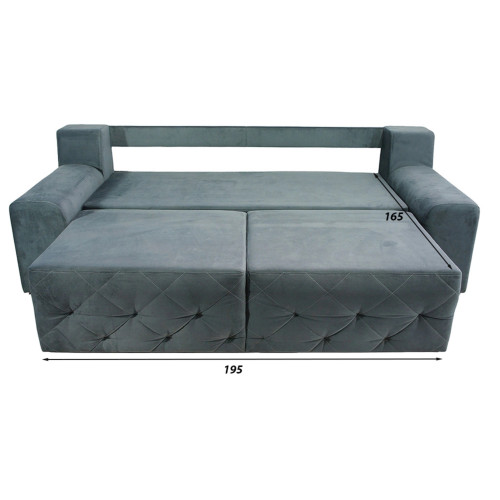 Диван Вегас Plush Grey