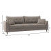 Диван Скандия Plush Beige