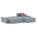 Диван угловой Nordviks (Модерн) Plush Light Grey - Пасти