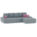 Диван угловой Nordviks (Модерн) Plush Light Grey - Пасти