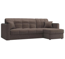 Диван угловой Неаполь Plush Brown