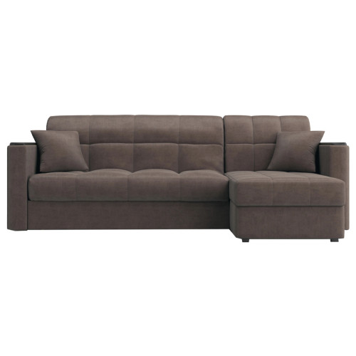 Диван угловой Неаполь Plush Brown