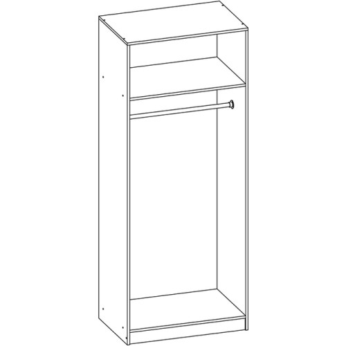 Шкаф Зодиак 2 (Мини) Орех