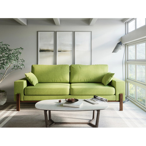 Диван прямой Хангель Green