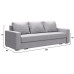 Диван Атлант Сountry Light Grey