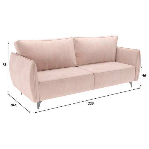 Диван Осло Plush Beige