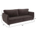 Диван Осло Plush Brown