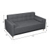 Диван Сканди Мини Plush Grey