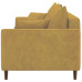 Диван Скандия Plush Yellow