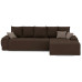 Диван угловой Nordviks (Модерн) Plush Brown - Light Brown