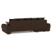 Диван угловой Nordviks (Модерн) Plush Brown - Light Brown