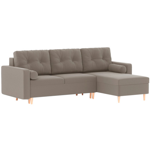 Диван угловой Белфаст Plush Light Brown