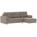 Диван угловой Белфаст Plush Light Brown
