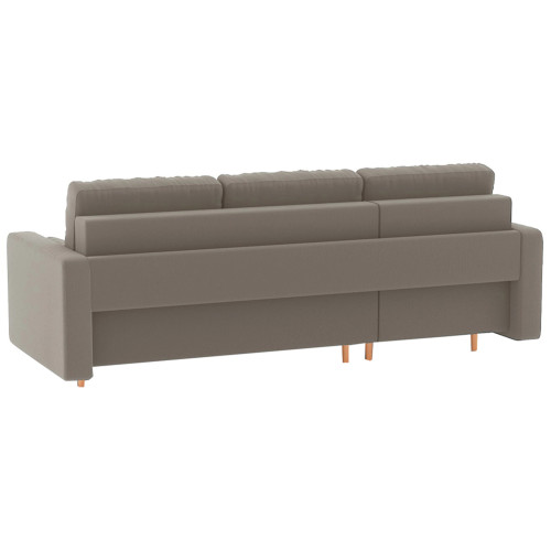 Диван угловой Белфаст Plush Light Brown