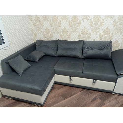 Диван угловой Риттэр Plush Grafit