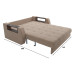 Диван Барон-3 Plush Beige
