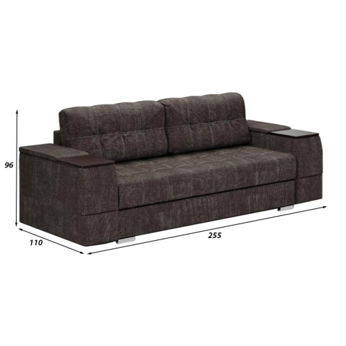 Диван Риф Plush Brown