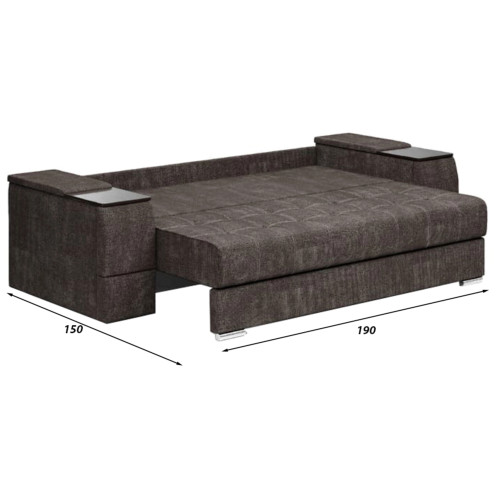 Диван Риф Plush Brown