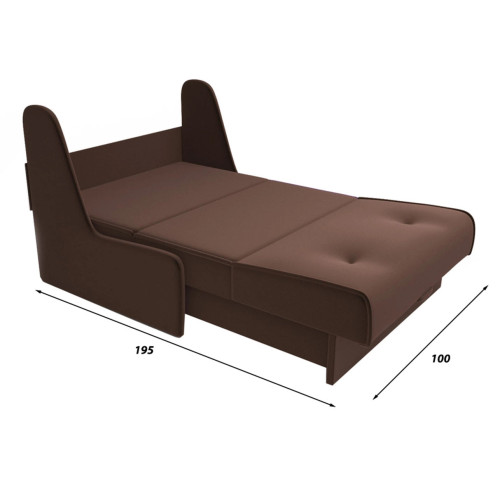 Диван Аккордеон 2 Brown