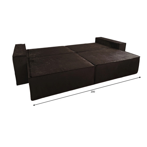 Диван прямой Лофт Plush Brown