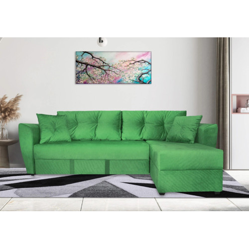 Диван угловой Амстердам Green