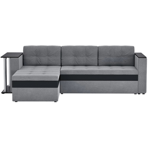 Диван угловой Атланта Сountry Light Grey со столиком