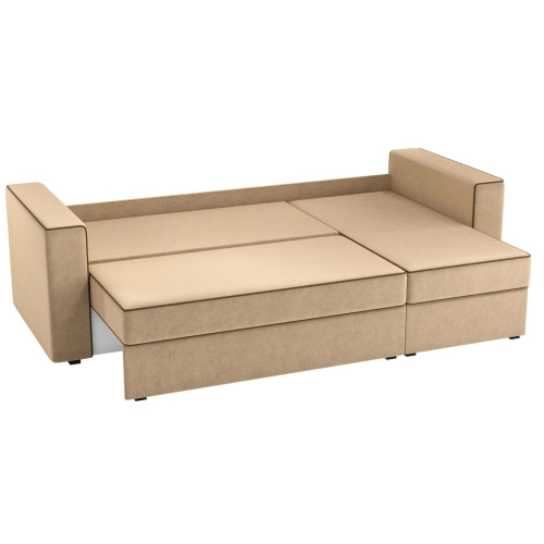 Диван угловой Принстон Beige еврокнижка