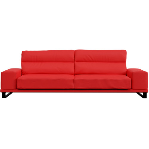 Диван кожаный Рипозо Red