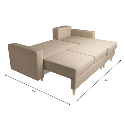 Диван угловой Белфаст Сountry Beige