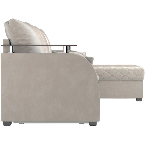 Диван угловой Токио Вельвет Бархат Beige