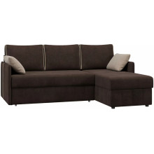 Диван угловой Слим Plush Brown
