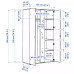 Стенка Вихалс-4 Икеа (IKEA)