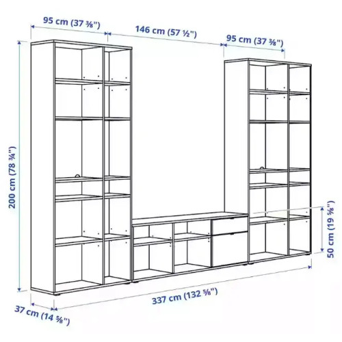 Стенка Вихалс-5 Икеа (IKEA)